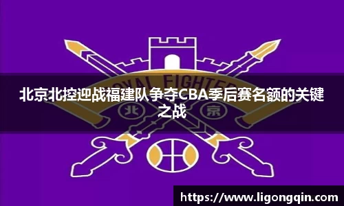 北京北控迎战福建队争夺CBA季后赛名额的关键之战